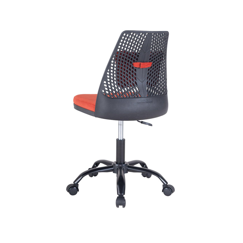 Office Task Desk Chair Swivel Home Comfort Chairs,Adjustable Height with ample lumbar support,Black+Red - Urban Living Furniture (Los Angeles, CA)