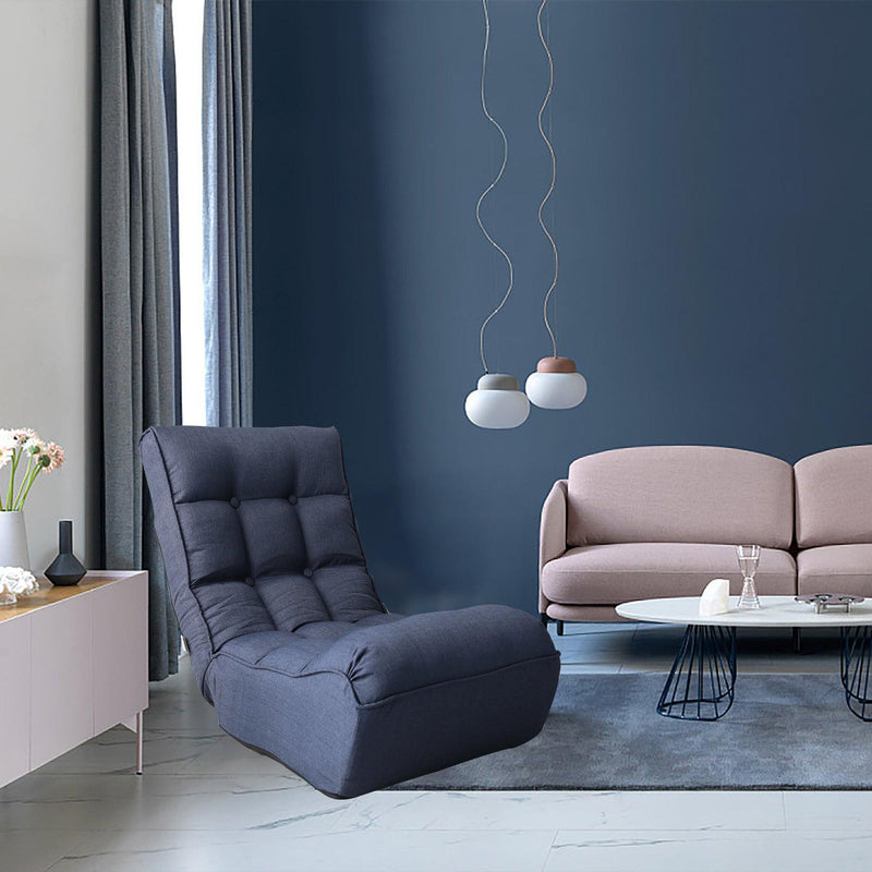 Single sofa reclining chair Japanese chair lazy sofa tatami balcony reclining chair leisure sofa adjustable chair - Urban Living Furniture (Los Angeles, CA)