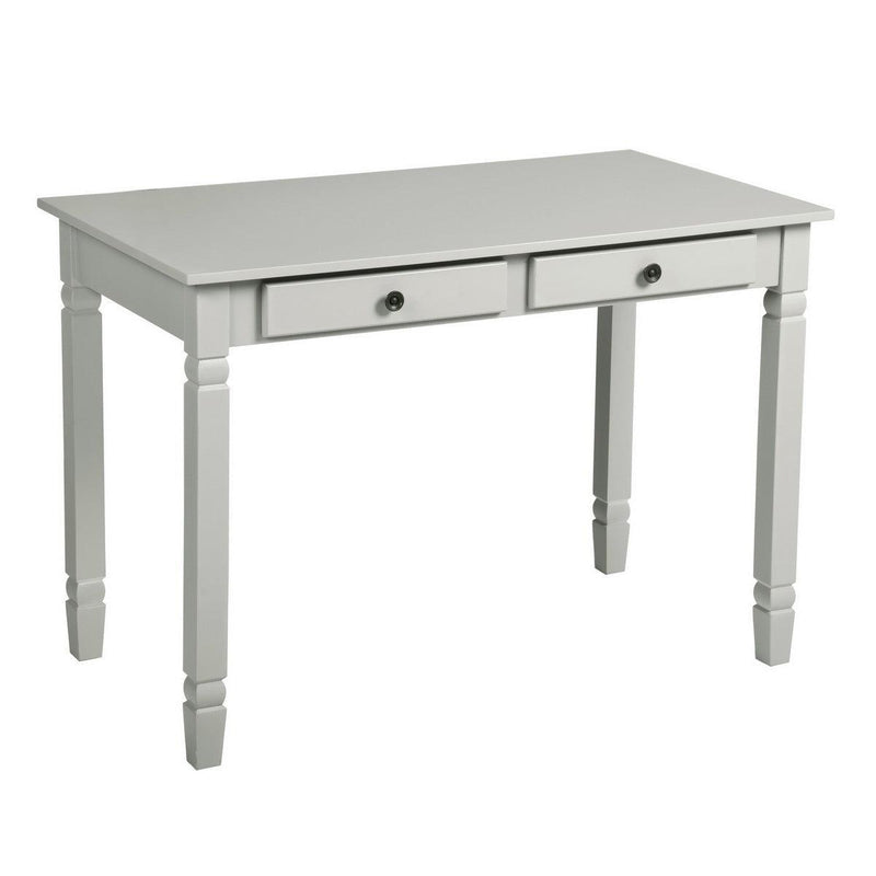 43.3'' Computer Board Desk with 2 Drawers - grey