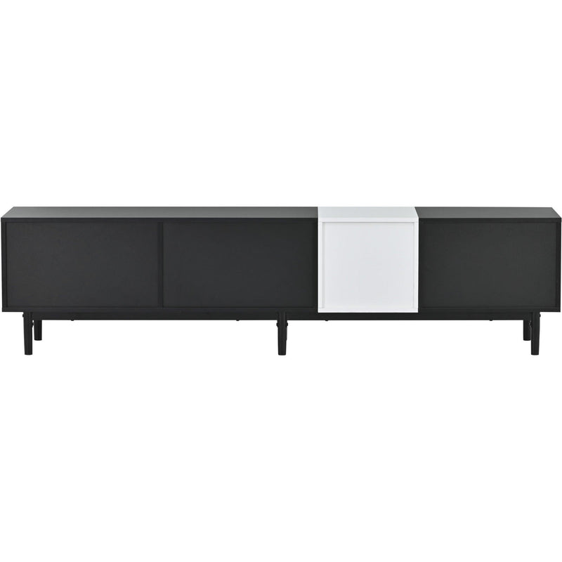 Modern TV Stand for 80’’ TV with 3 Doors, Media Console Table, Entertainment Center with LargeStorage Cabinet for Living Room, Bedroom - Urban Living Furniture (Los Angeles, CA)