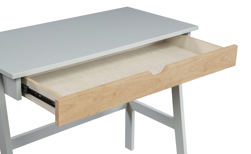 Hilton Desk In Gray/Natural - Urban Living Furniture (Los Angeles, CA)