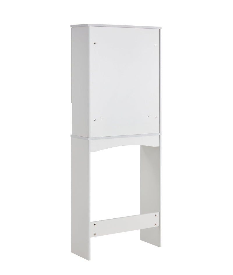 Home Bathroom Shelf Over-The-Toilet, Bathroom SpaceSaver, BathroomStorage Cabinet Organizer,White - Urban Living Furniture (Los Angeles, CA)