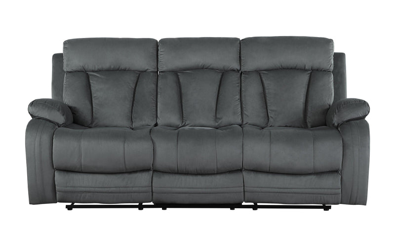 Global United Reclining Transitional Microfiber Fabric Sofa - Urban Living Furniture (Los Angeles, CA)