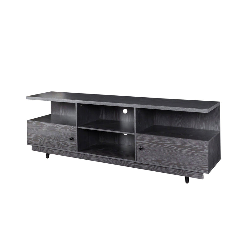 TV StandModern Wood Media Entertainment Center Console Table  with 2 Doors and 4 Open Shelves - Urban Living Furniture (Los Angeles, CA)