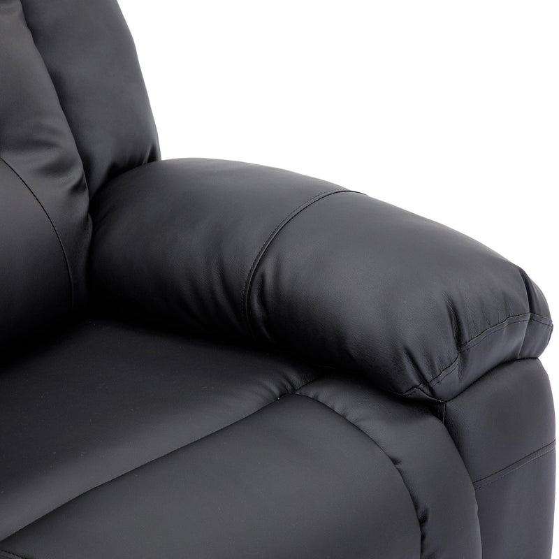 Home Theater Seating Manual Recliner, PU Leather Reclining Loveseat for Living Room - Urban Living Furniture (Los Angeles, CA)