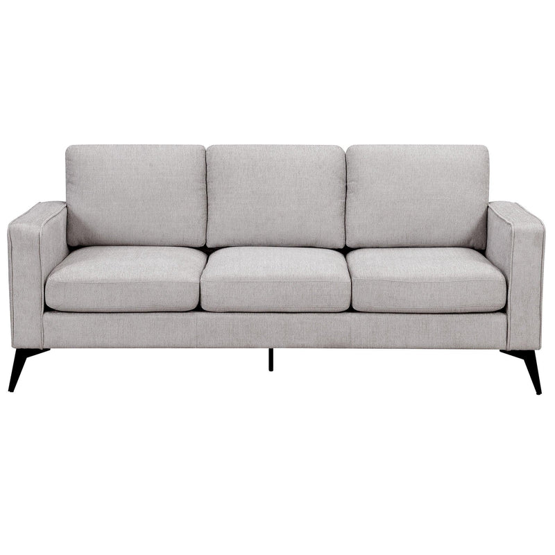 Modern 3-Piece Sofa Sets with Sturdy Metal Legs,Chenille Upholstered Couches Sets Including 3-Seat Sofa, Loveseat and Single Chair for Living Room Furniture Set (1+2+3 Seat) - Urban Living Furniture (Los Angeles, CA)