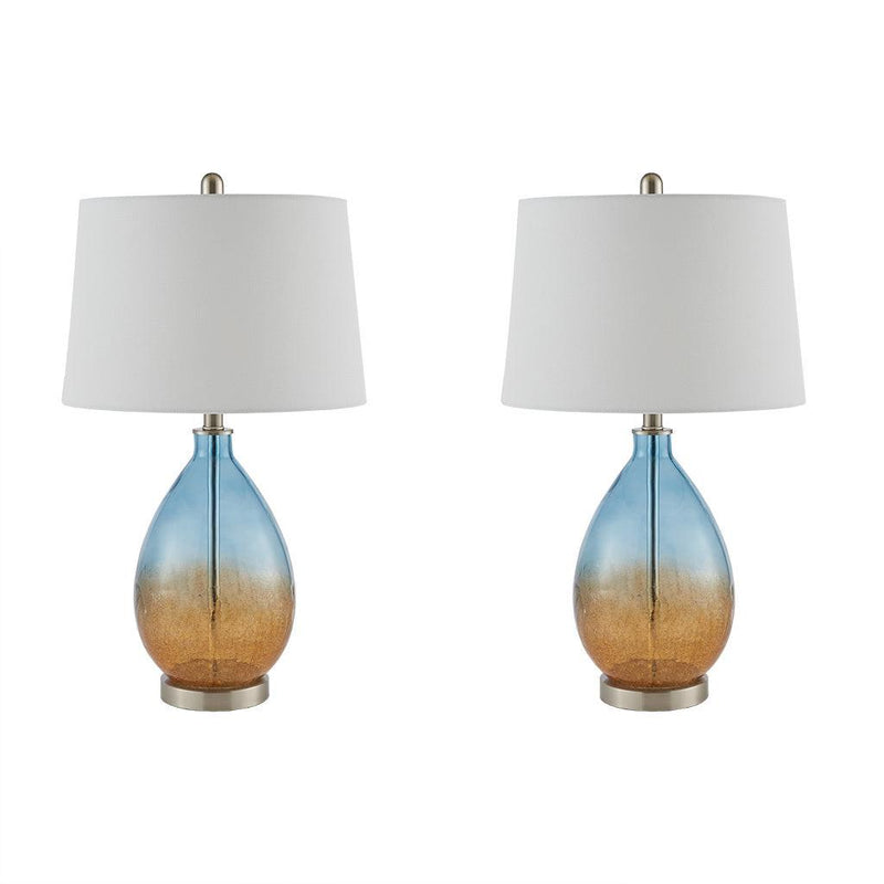 Cortina Ombre Glass Table Lamp, Set of 2 - Urban Living Furniture (Los Angeles, CA)