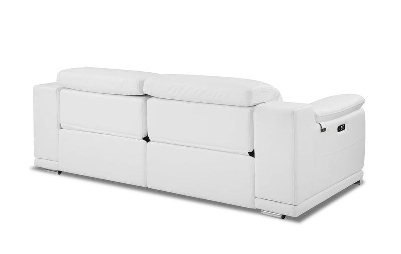 Global United Genuine Italian Leather Power Reclining Sofa - Urban Living Furniture (Los Angeles, CA)