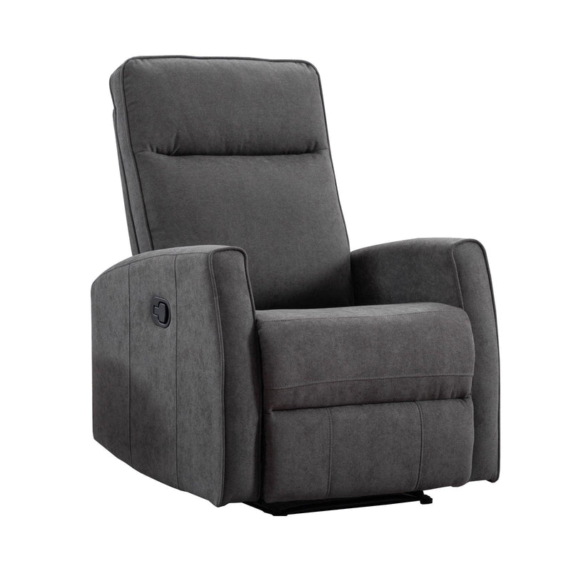 Minimalism Style Manual Recliner, Classic Single Chair, Small Sofa for Living Room&Bed Room, Dark Grey - Urban Living Furniture (Los Angeles, CA)