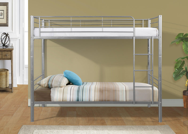 METAL Bunk Bed silver - Urban Living Furniture (Los Angeles, CA)