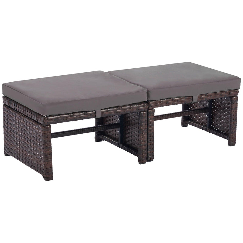 Outdoor Rattan Furniture Sofa And Table Set - Urban Living Furniture (Los Angeles, CA)