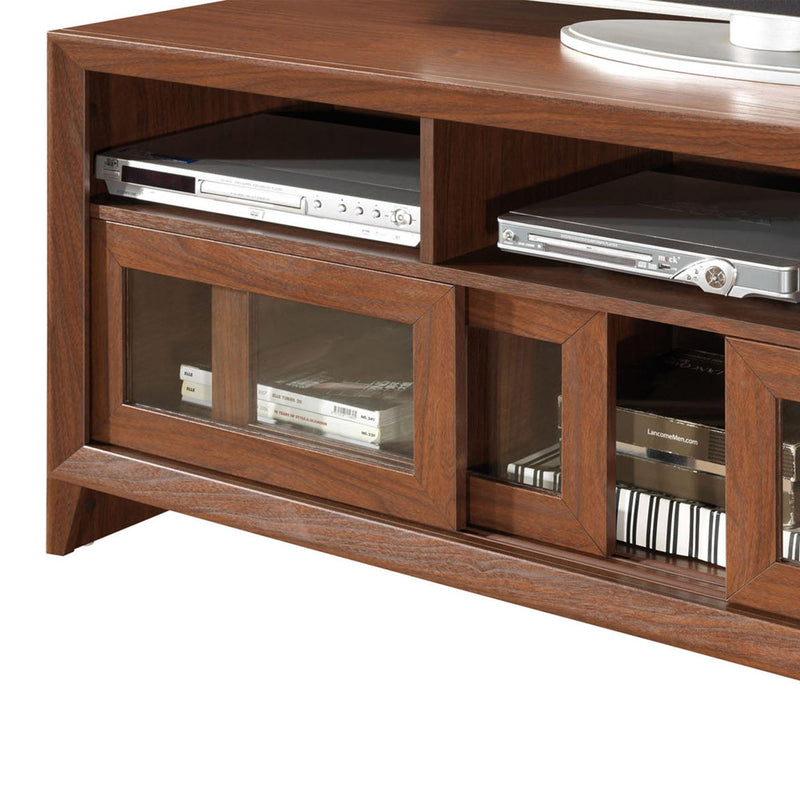 Techni MobiliModern TV Stand withStorage for TVs Up To 60", Hickory - Urban Living Furniture (Los Angeles, CA)