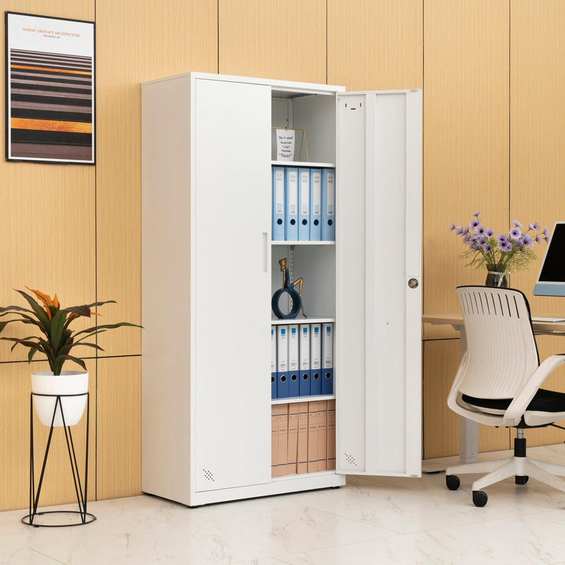 HighStorage Cabinet with 2 Doors and 4 Partitions to Separate 5Storage Spaces, Home/ Office Design - Urban Living Furniture (Los Angeles, CA)