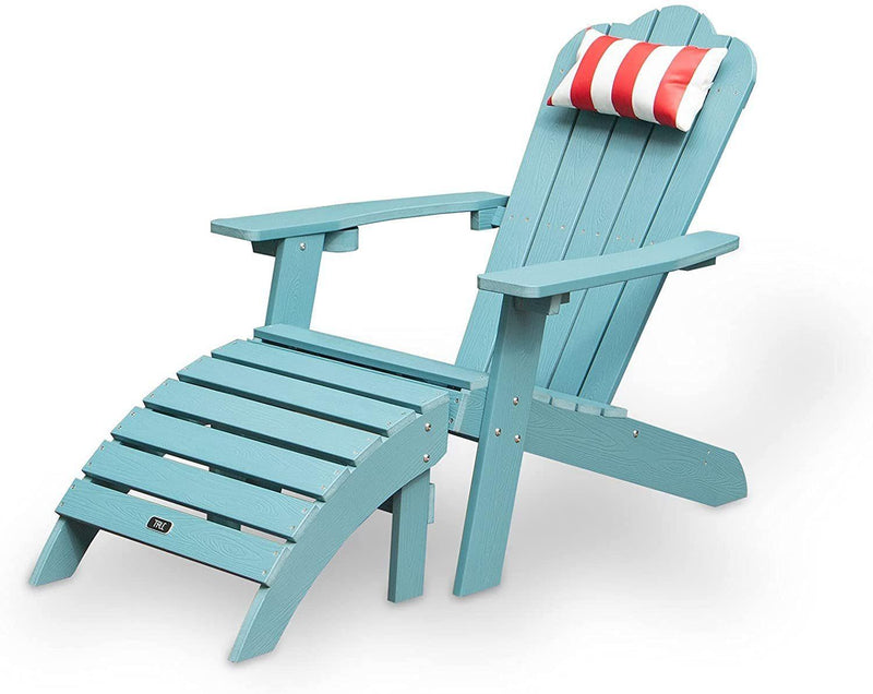 TALE Adirondack Chair Backyard Furniture Painted Seat Pillow Red - Urban Living Furniture (Los Angeles, CA)