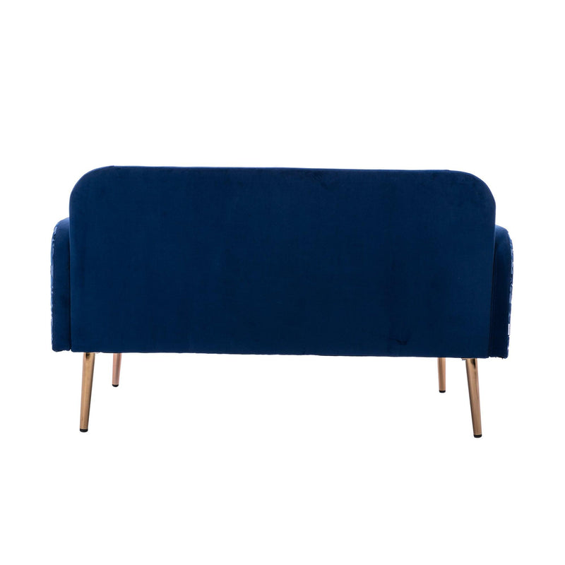 Velvet  Sofa , Accent sofa .loveseat sofa with metal feet - Urban Living Furniture (Los Angeles, CA)