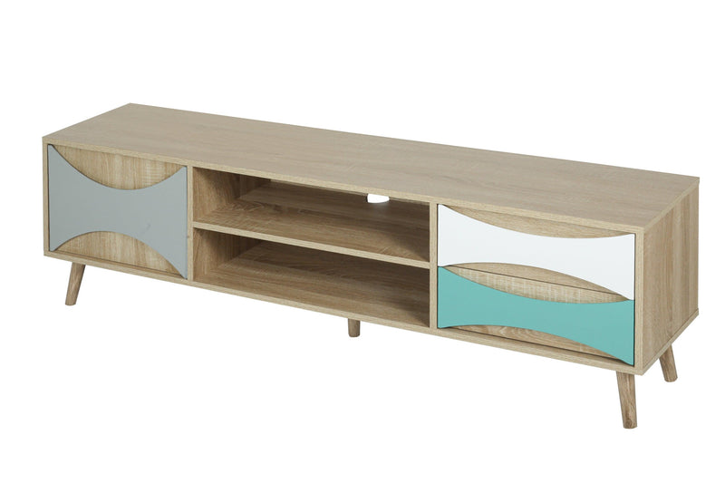 TV Stand withStorage Cabinet and Shelves, TV Console Table for Living Room - Urban Living Furniture (Los Angeles, CA)