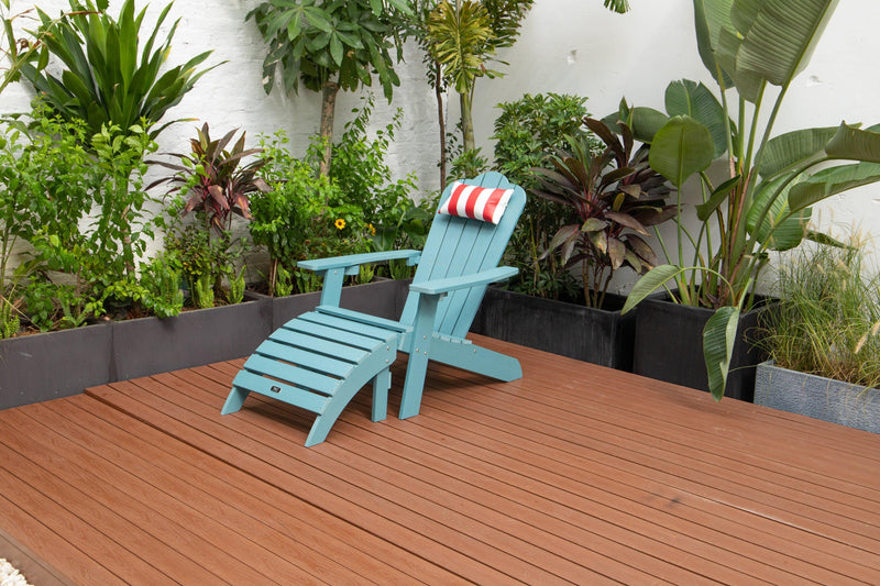 TALE Adirondack Chair Backyard Furniture Painted Seat Pillow Red - Urban Living Furniture (Los Angeles, CA)