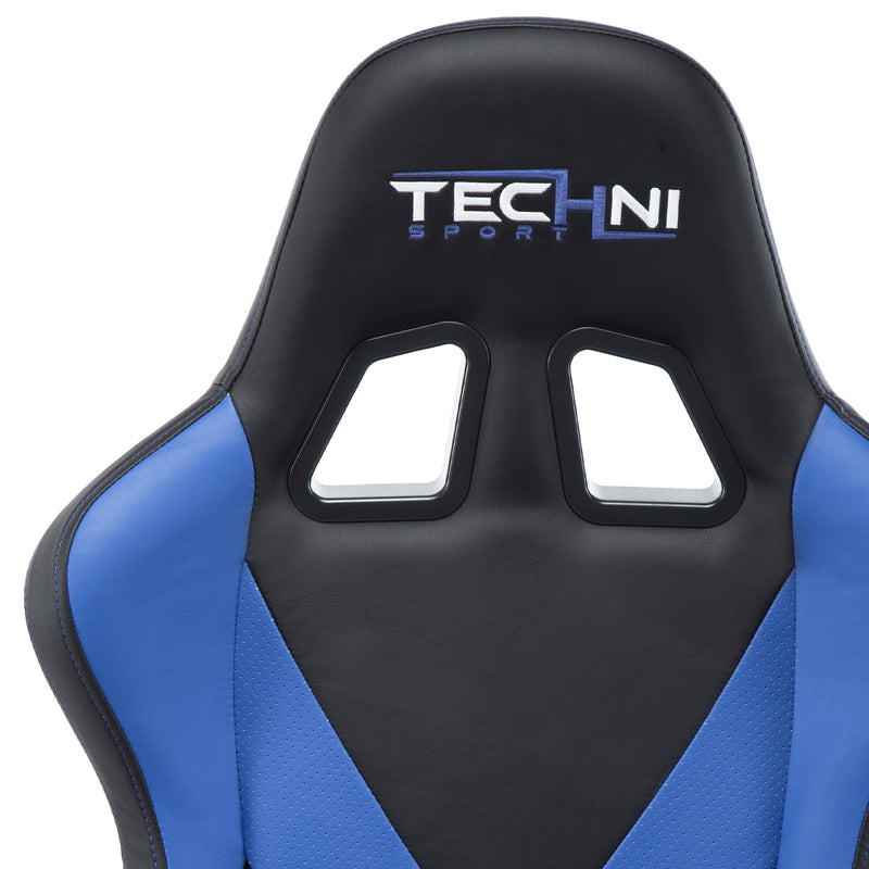 Techni Sport TS-92 Office-PC Gaming Chair, Blue - Urban Living Furniture (Los Angeles, CA)