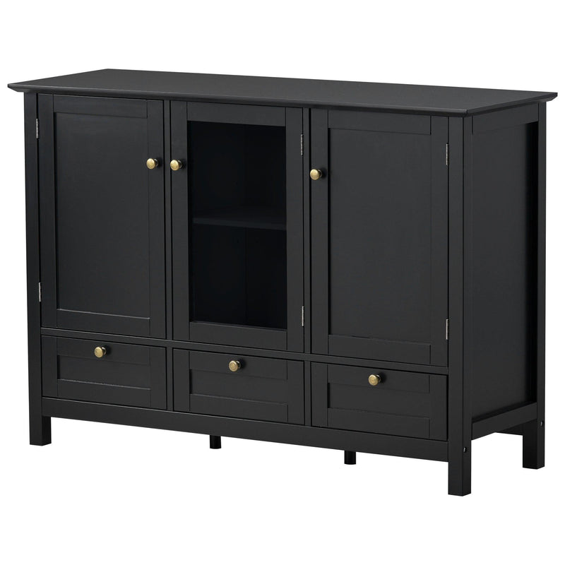 44.9'' Accent CabinetModern Console Table Sideboard for Living Room Dining Room With 2 Doors, 3 Drawers - Urban Living Furniture (Los Angeles, CA)