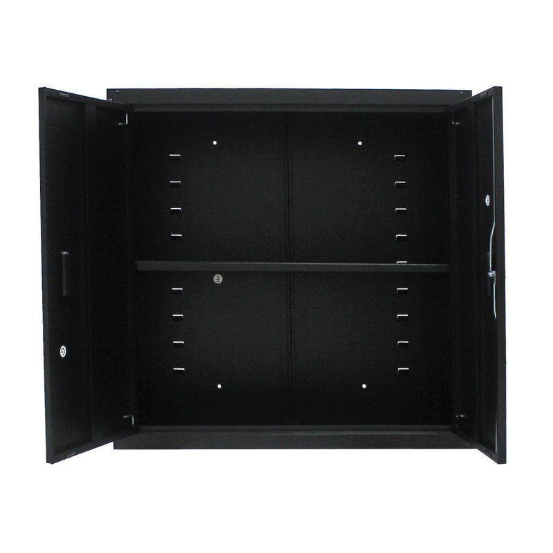 MetalStorage Cabinet with Locking Doors and One  Adjustable Shelves