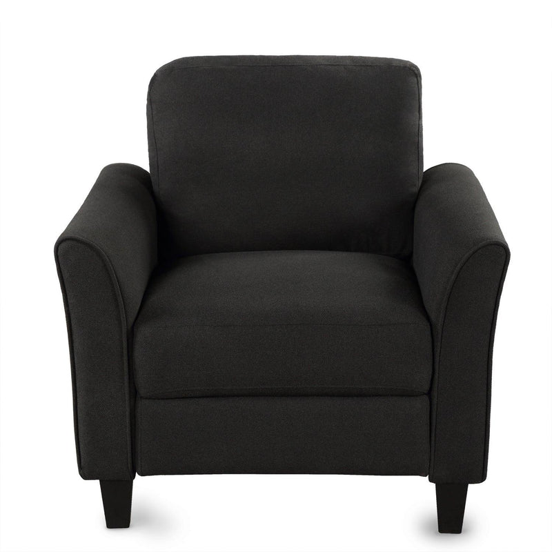 Living Room Furniture chair  and 3-seat Sofa (Black) - Urban Living Furniture (Los Angeles, CA)