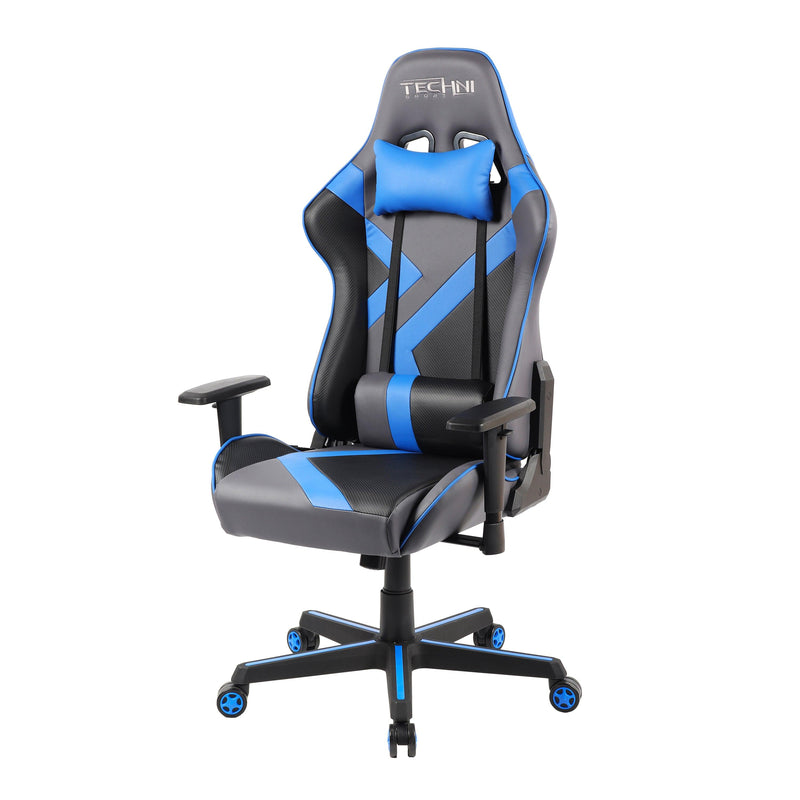 Techni Sport TS-70 Office-PC Gaming Chair, Blue - Urban Living Furniture (Los Angeles, CA)