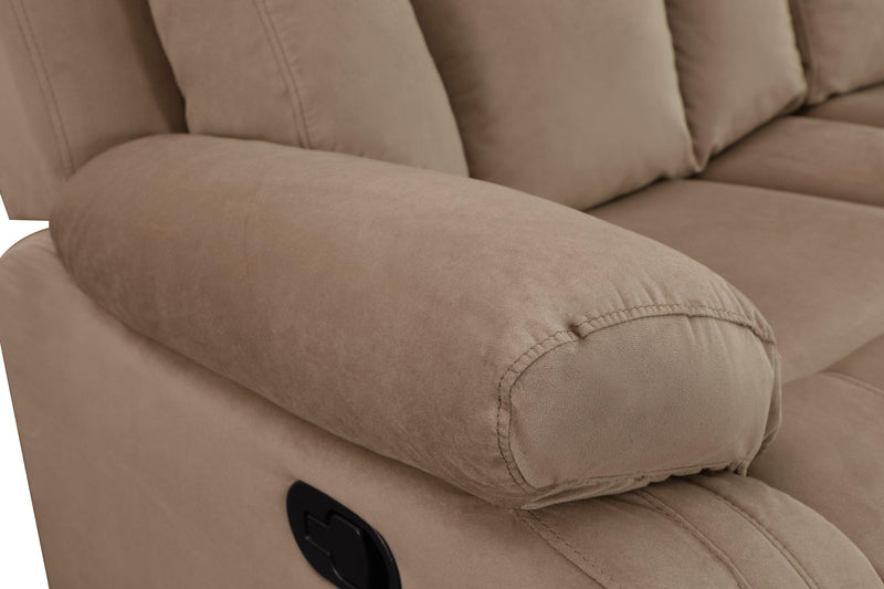 Global United Transitional Microfiber Fabric Sofa - Urban Living Furniture (Los Angeles, CA)