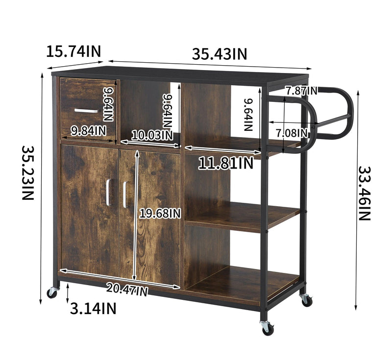 KITCHStorage cabinet HPS, move with roller.. - Urban Living Furniture (Los Angeles, CA)