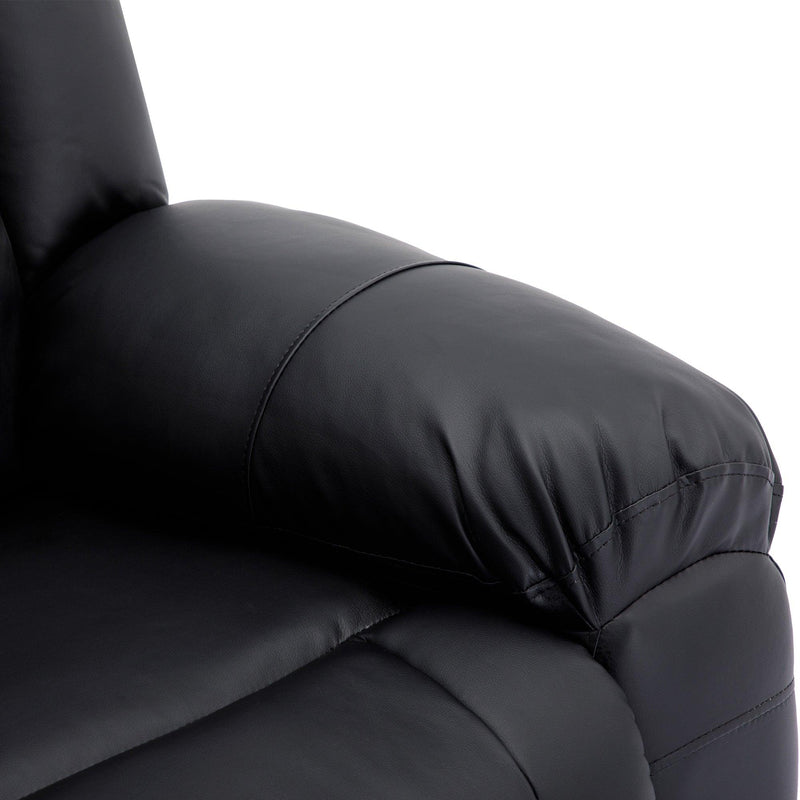 Home Theater Seating Manual Recliner, PU Leather Reclining Loveseat for Living Room - Urban Living Furniture (Los Angeles, CA)