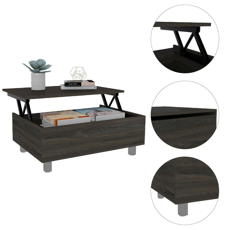 Tilton Rectangle Lift Top  Coffee Table Carbon Espresso - Urban Living Furniture (Los Angeles, CA)