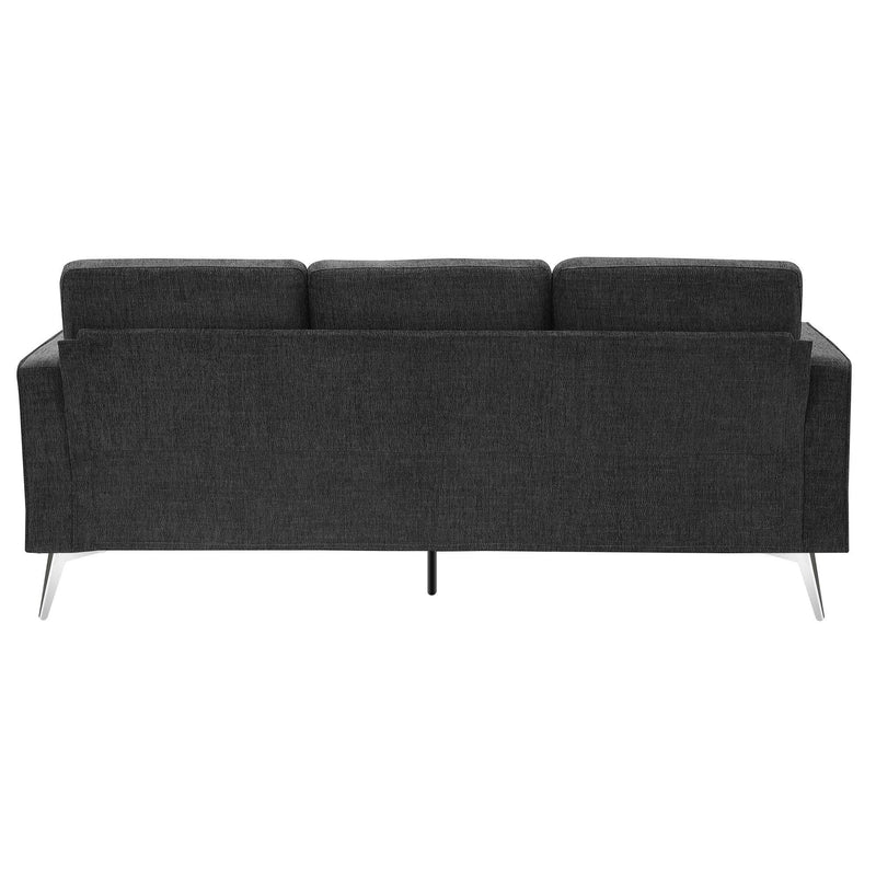 Modern 3-Piece Sofa Sets with Sturdy Metal Legs,Linen Upholstered Couches Sets Including 3-Seat Sofa, Loveseat and Single Chair for Living Room Furniture Set (1+2+3 Seat) - Urban Living Furniture (Los Angeles, CA)