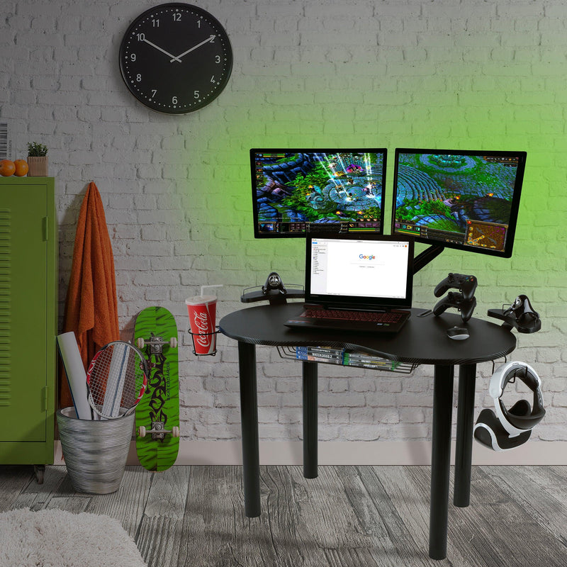 Desk - Eclipse Gaming / Black - Urban Living Furniture (Los Angeles, CA)