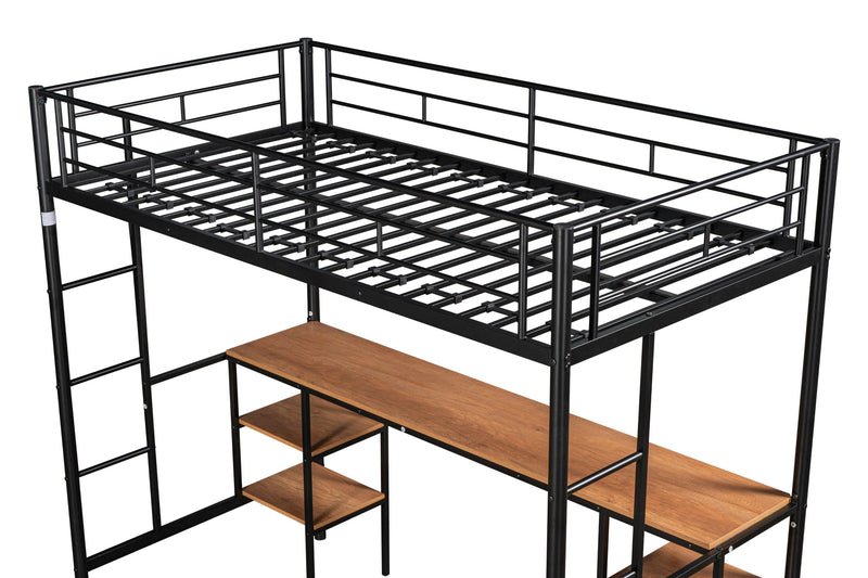 LOFT BED WITH TABLE - Urban Living Furniture (Los Angeles, CA)