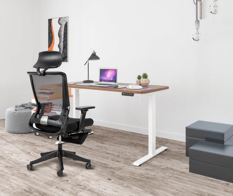 Electric Standing Desk  with Dual Motor Height Adjustable Sit Stand Desk Computer Workstation with USB Charge
"	
，White - Urban Living Furniture (Los Angeles, CA)