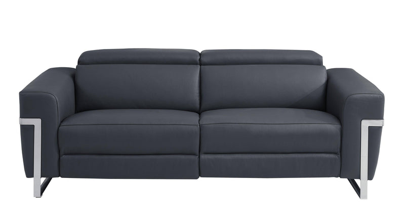 Global United Top Grain Italian Leather Sofa with Power Recliner - Urban Living Furniture (Los Angeles, CA)