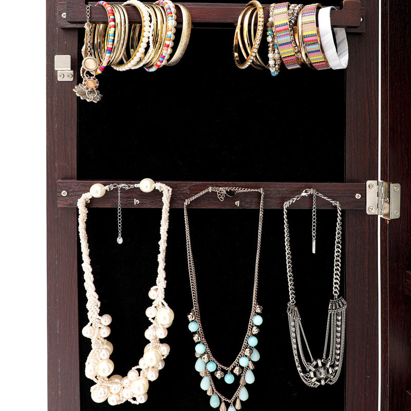 Fashion Simple JewelryStorage Mirror Cabinet Can Be Hung On The Door Or Wall - Urban Living Furniture (Los Angeles, CA)