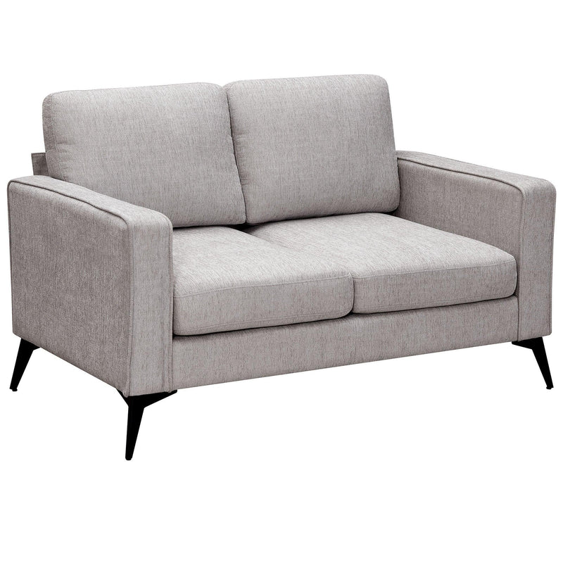 Modern 3-Piece Sofa Sets with Sturdy Metal Legs,Chenille Upholstered Couches Sets Including 3-Seat Sofa, Loveseat and Single Chair for Living Room Furniture Set (1+2+3 Seat) - Urban Living Furniture (Los Angeles, CA)