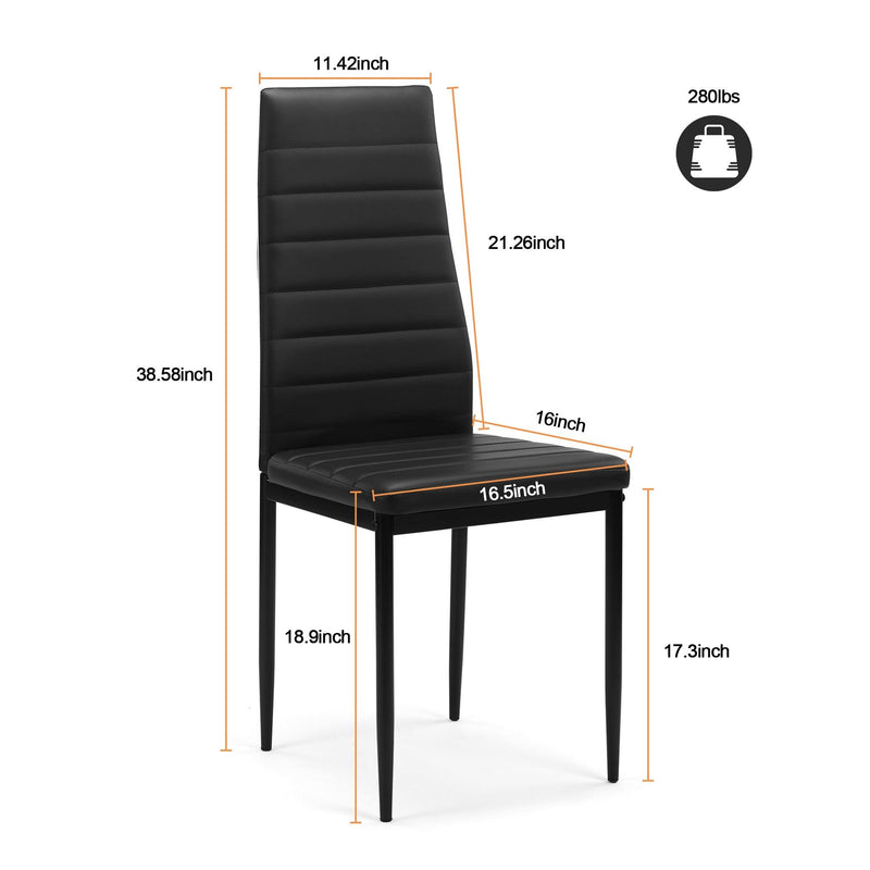 Dining chair set for 4 - Urban Living Furniture (Los Angeles, CA)