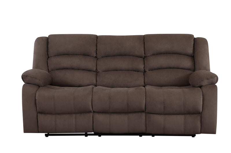 Global United Transitional Microfiber Fabric Upholstered Sofa - Urban Living Furniture (Los Angeles, CA)