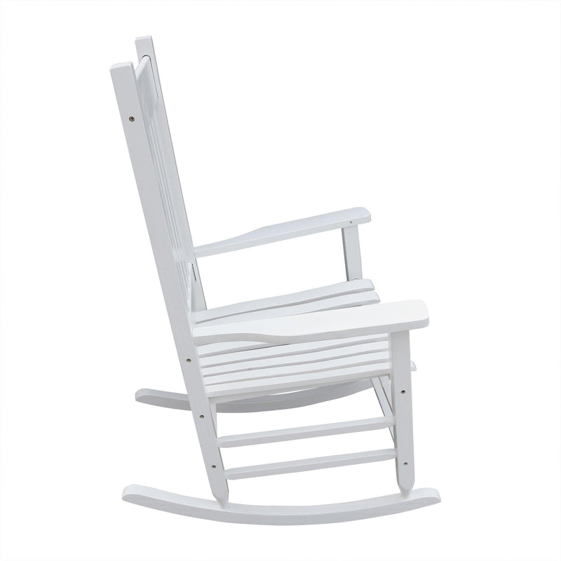 wooden porch rocker chair  WHITE - Urban Living Furniture (Los Angeles, CA)