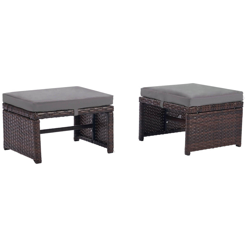 Outdoor Rattan Furniture Sofa And Table Set - Urban Living Furniture (Los Angeles, CA)