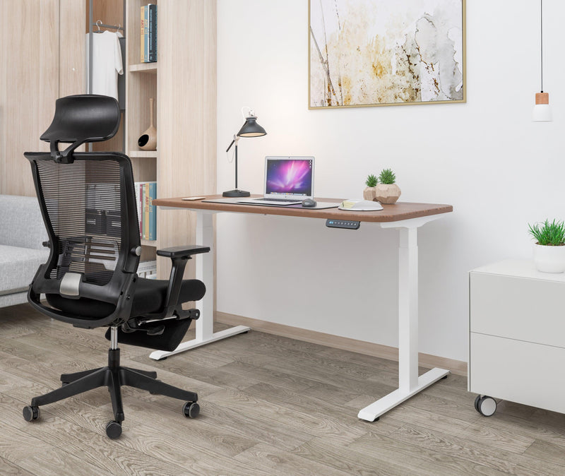 Electric Standing Desk  with Dual Motor Height Adjustable Sit Stand Desk Computer Workstation with USB Charge
"	
，White - Urban Living Furniture (Los Angeles, CA)