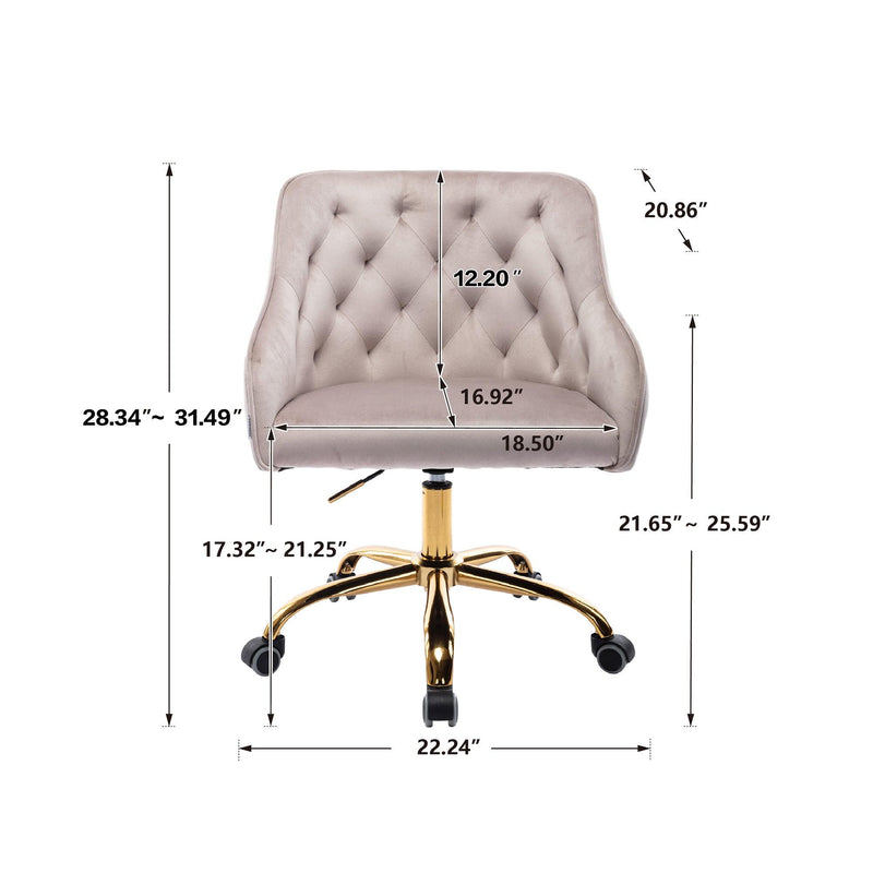 Swivel Shell Chair for Living Room/Bed Room,Modern Leisure office Chair
