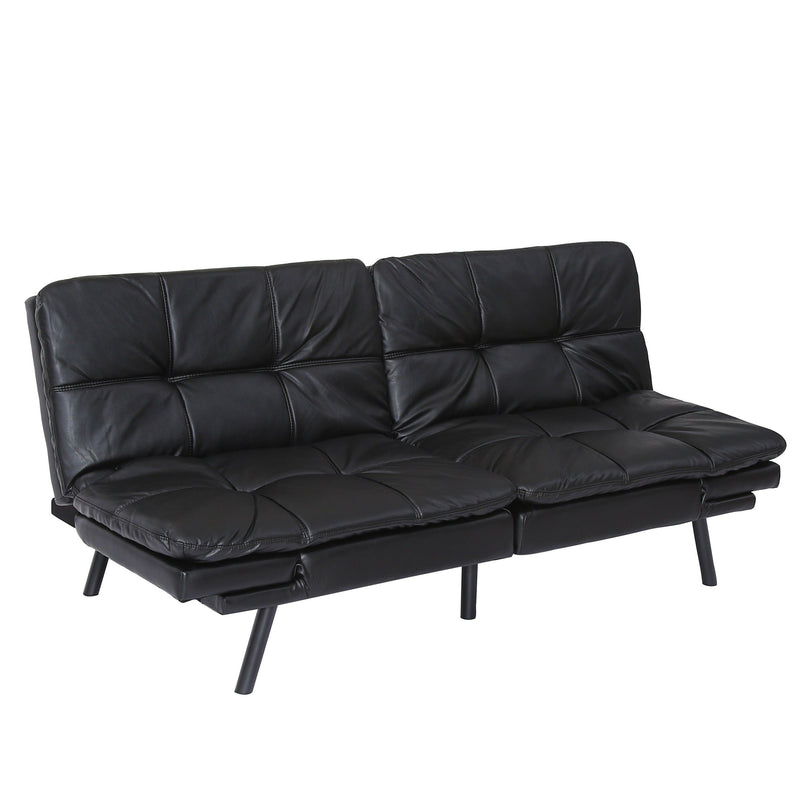 Convertible Memory Foam Futon Couch Bed,Modern Folding Sleeper Sofa-SF267PUBK - Urban Living Furniture (Los Angeles, CA)