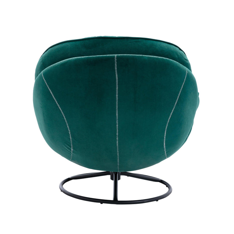 Accent chair  TV Chair  Living room Chair  with Ottoman-GREEN - Urban Living Furniture (Los Angeles, CA)