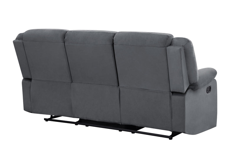 Global United Transitional Microfiber Fabric Upholstered Sofa - Urban Living Furniture (Los Angeles, CA)