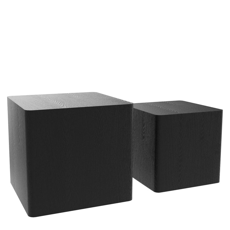 MDF Nesting table/side table/coffee table/end table for living room,office,bedroom Black - Urban Living Furniture (Los Angeles, CA)