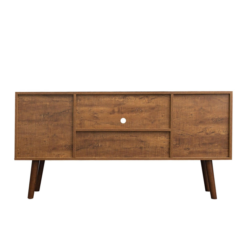 TV Stand Use in Living Room Furniture with 1Storage and 2 shelves Cabinet, high quality particle board,Walnut - Urban Living Furniture (Los Angeles, CA)