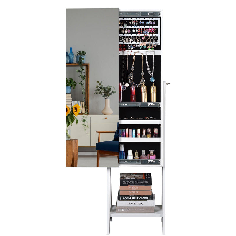 Full Mirror  Simple JewelryStorage Mirror Cabinet - Urban Living Furniture (Los Angeles, CA)