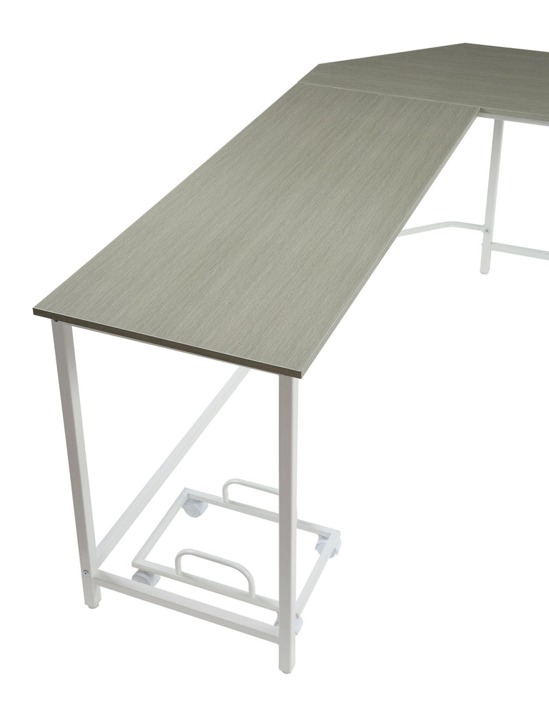 ACME Dazenus Computer Desk, Gray & White Finish OF00043 - Urban Living Furniture (Los Angeles, CA)